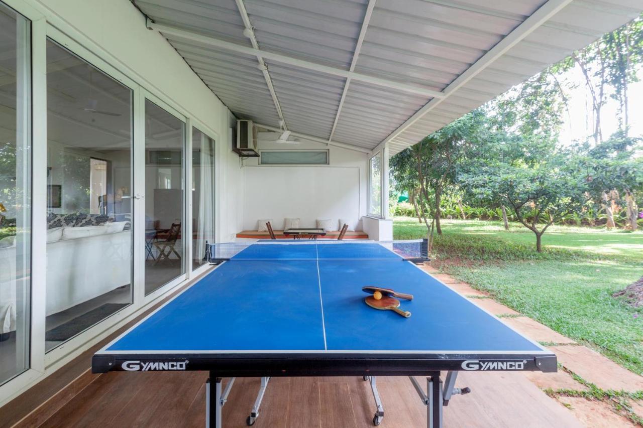 Hamptons Charm By Stayvista Luxury 5Br With Pool, Lawn & Table Tennis Alibag Luaran gambar